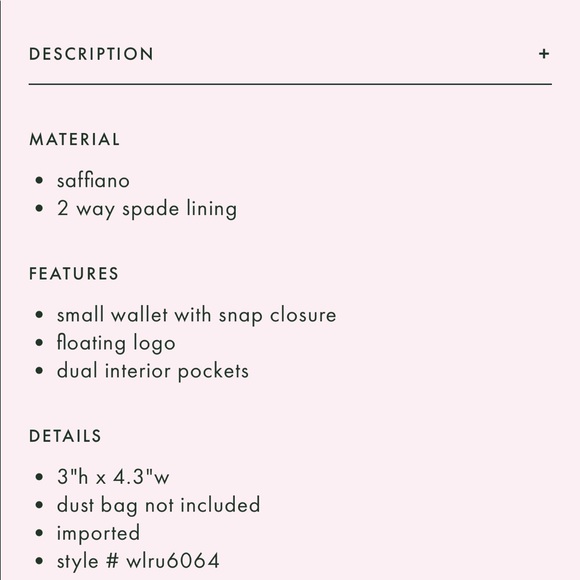 NWT Kate spade wallet - Picture 4 of 4